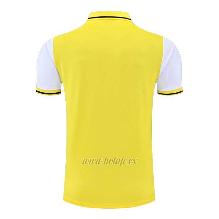 Camiseta Polo del Borussia Dortmund 2022-2023 Amarillo y Blanco